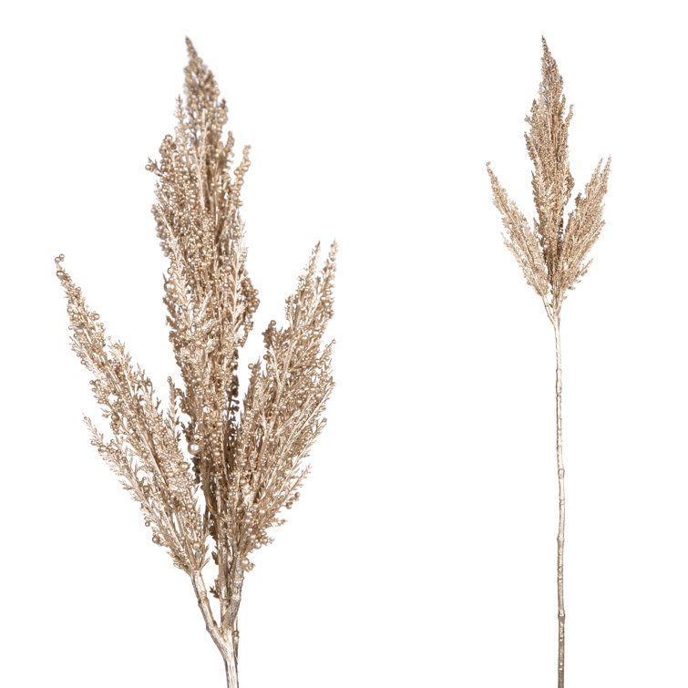 The Seasonal Aisle 34Cm Faux Pampas Grass Plant Wayfair.co.uk